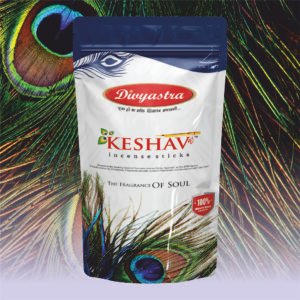 Divyastra Keshav Incense Sticks Zipper - Pack of 12