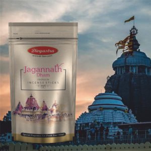 Divyastra Jagannath Dham Incense Stick Zipper - Pack of 12