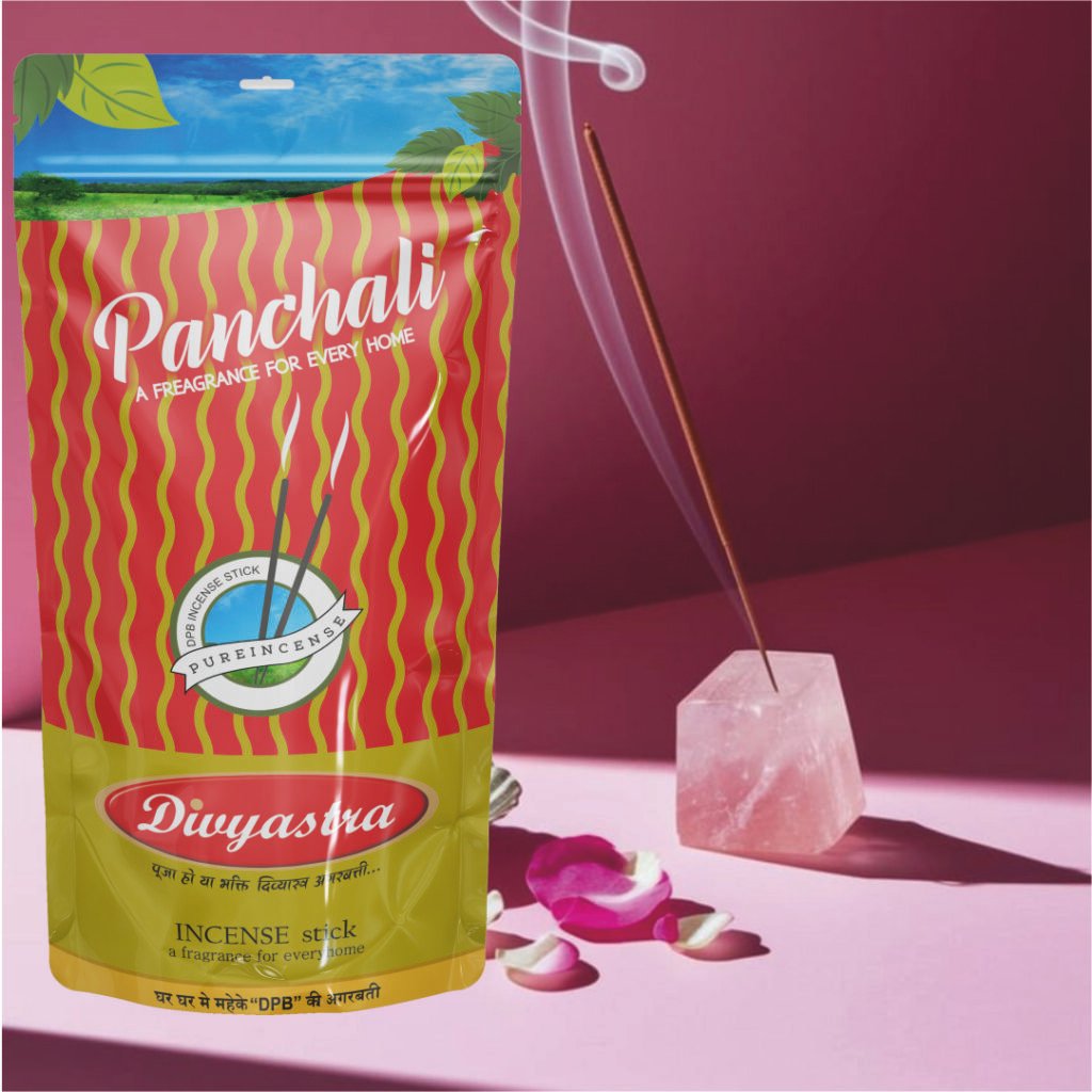 Divyastra Panchali Incense Sticks Zipper - Pack of 12