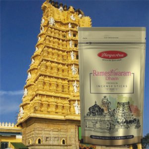 Divyastra Rameshwaram Dham Incense Stick Zipper - Pack of 12