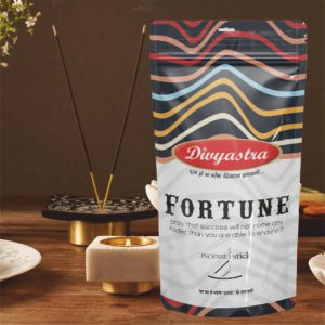 Divyastra Fortune Incense Sticks Zipper - Pack of 12