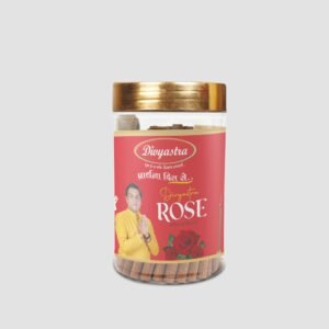 Divyastra Rose Jar Dhoop Stick  - Pack of 12