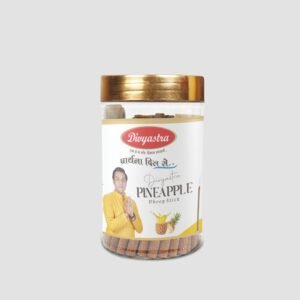 Divyastra Pineapple Jar Dhoop Stick  - Pack of 12