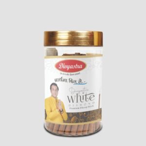 Divyastra White Diamond Jar Dhoop Stick  - Pack of 12