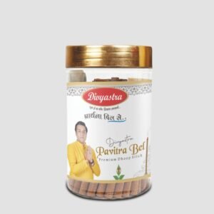 Divyastra Pavitra Bel Jar Dhoop Stick  - Pack of 12