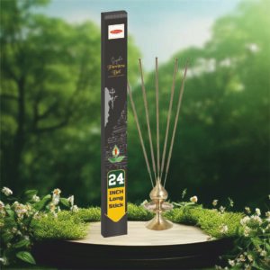 Divyastra Pavitra Bel 24 inch Long Incense Sticks - Pack of 12