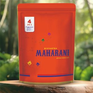 Divyastra Maharani Incense Stick Zipper - Pack of 6