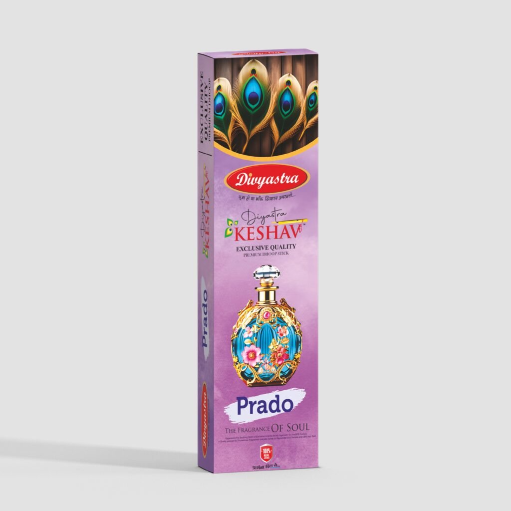 Keshav Prado Exclusive Premium Quality Dhoop Stick - Pack of 12