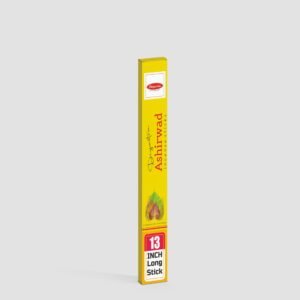 Divyastra Ashirwad 13 inch Long Incense Sticks - Pack of 12