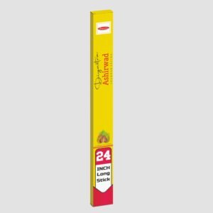 Divyastra Ashirwad 24 inch Long Incense Sticks - Pack of 12
