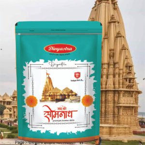 Divyastra Jai Shree Somnath Incense Stick Zipper - Pack of 6