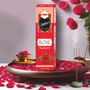 Divyastra Signature Rose Incense Sticks - Pack of 12