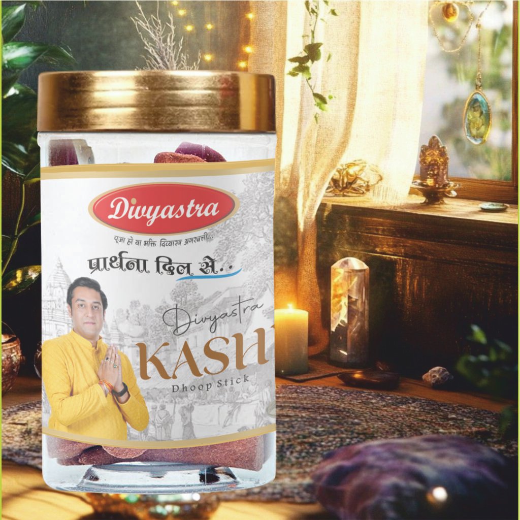 Divyastra Kashi Jar Dhoop Cone - Pack of 12