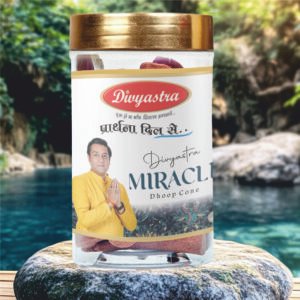 Divyastra Miracle Jar Dhoop Cone - Pack of 12