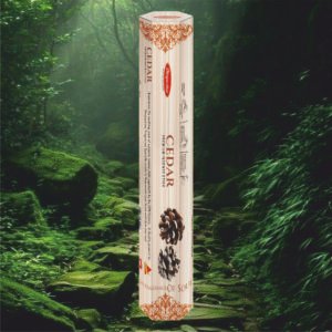 Divyastra Hexa Cedar Incense Sticks - Pack of 12