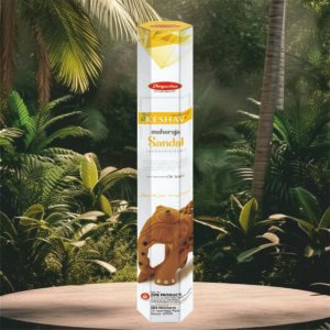 Divyastra Hexa Maharaja Sandal Incense Sticks - Pack of 12