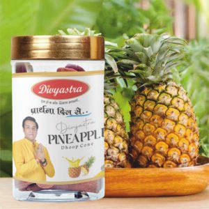 Divyastra Pineapple Jar Dhoop Cone - Pack of 12