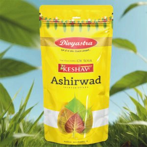 Divyastra Keshav Ashirwad Incense Sticks Zipper - Pack of 12