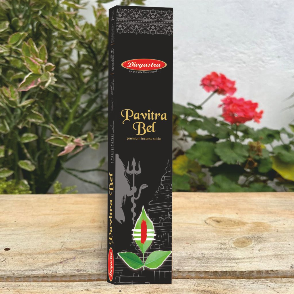 Divyastra Pavitra Bel Incense Stick - Pack of 12