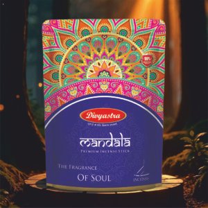 Divyastra Mandala Incense Stick Zipper - Pack of 6