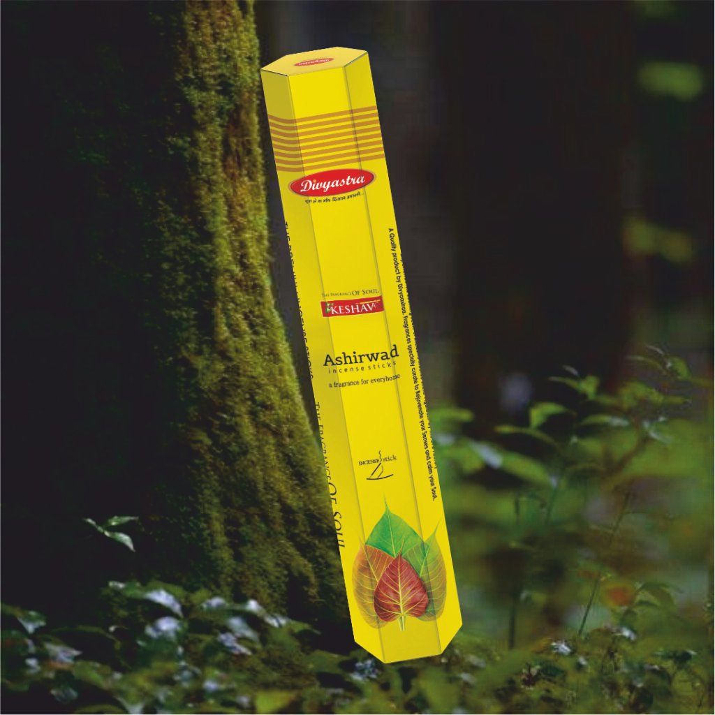 Divyastra Hexa Ashirwad Incense Sticks - Pack of 12